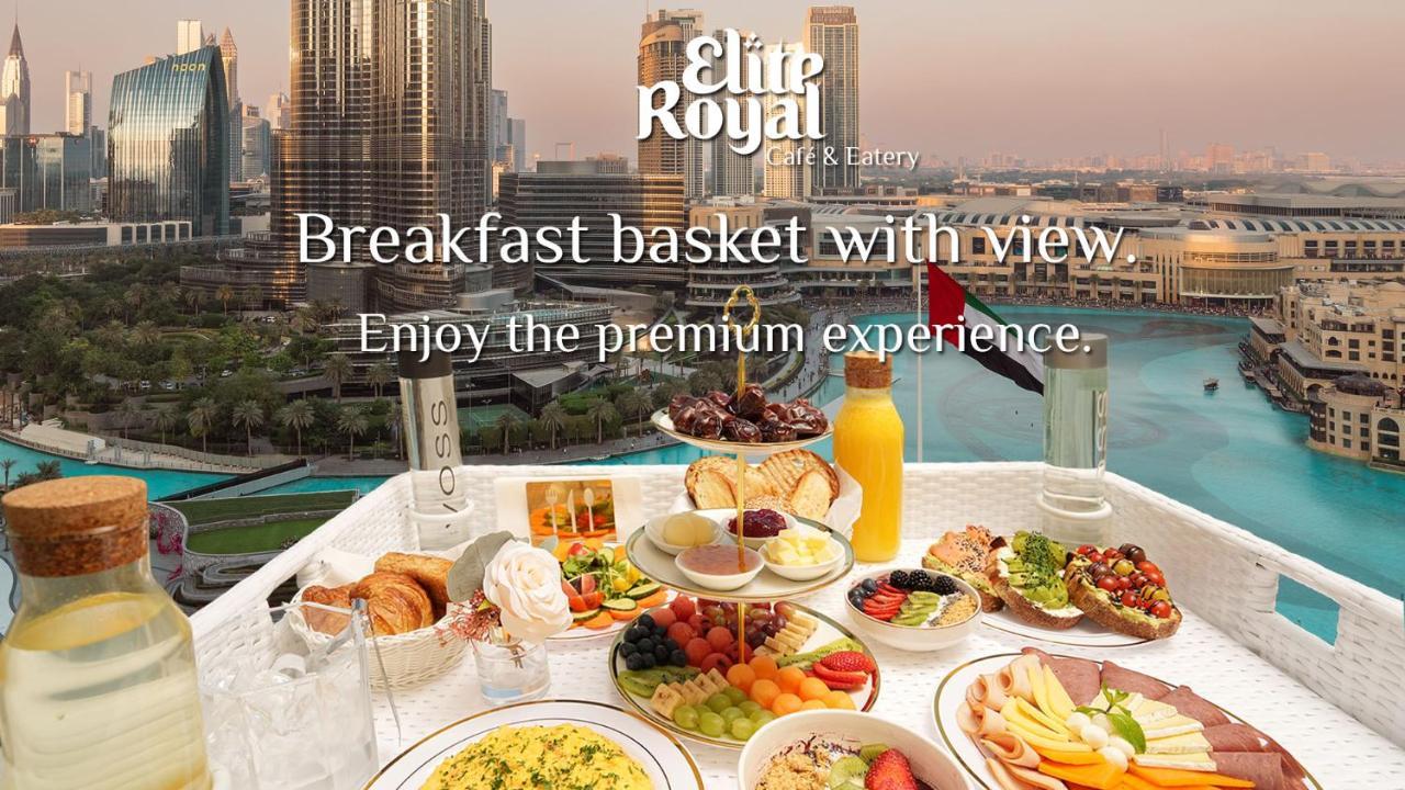Elite Royal Apartment - Full Burj Khalifa And Fountain View - The Royal Dubai Exterior foto