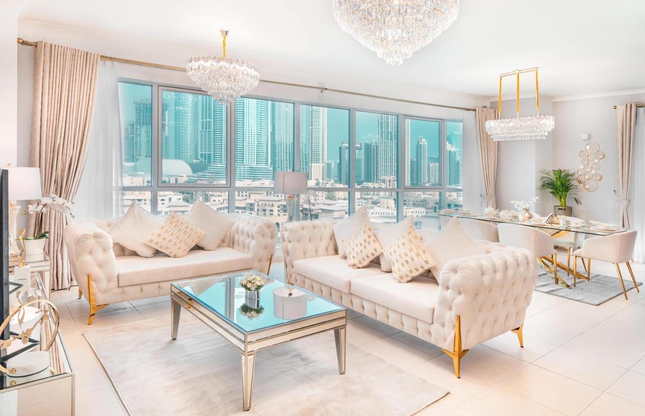 Elite Royal Apartment - Full Burj Khalifa And Fountain View - The Royal Dubai Exterior foto